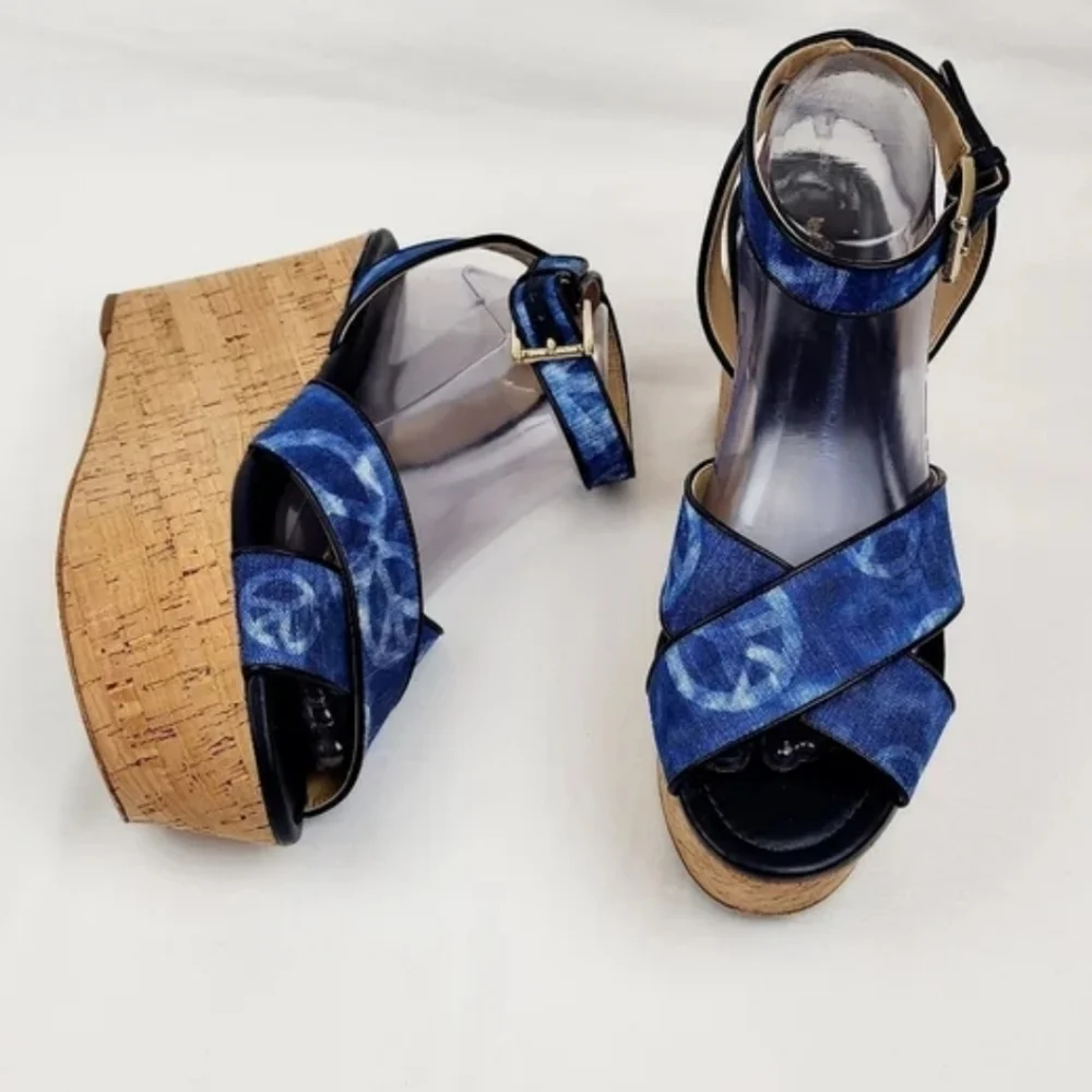 Michael Michael kors Abott Tie Dye wedge sandals